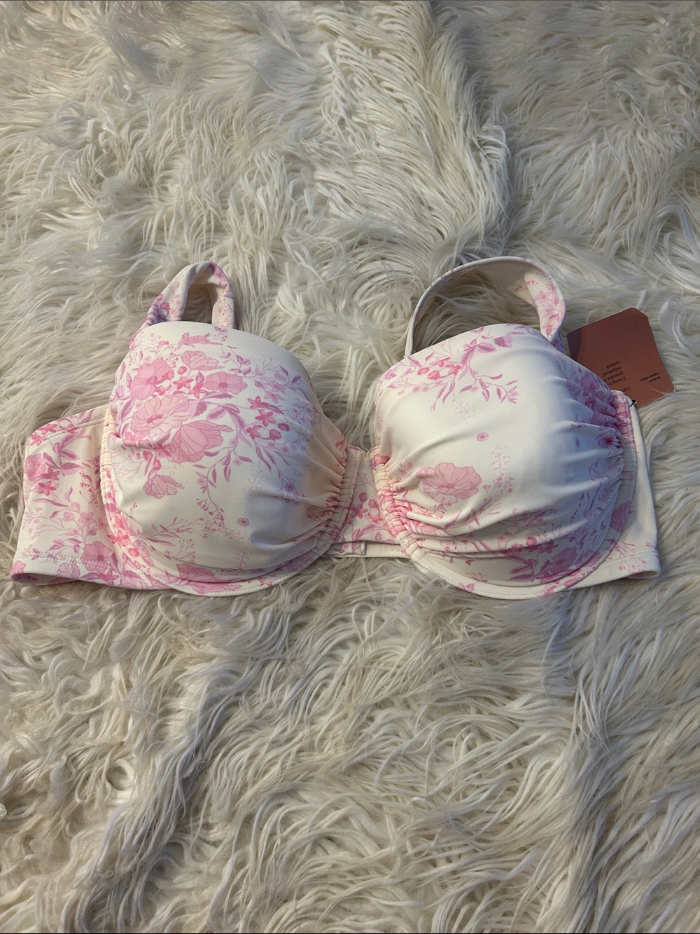 Women's Floral swim top